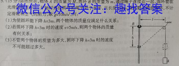 安徽省合肥市肥东县2022-2023学年第二学期七年级阶段性学情调研物理`