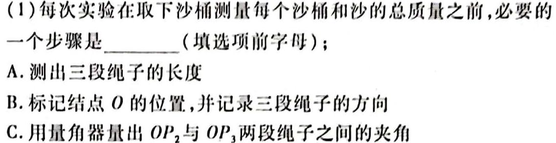 安徽省2023-2024学年八年级上学期综合素养评价（1月）数学.考卷答案