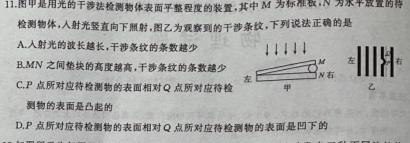 2024届河南省顶尖计划高三联考（一）-物理