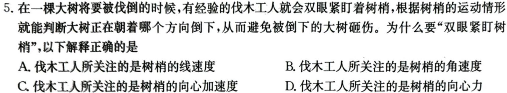 陕西省2023~2024学年度安康市高三年级第一次质量联考(三个黑三角)数学.考卷答案