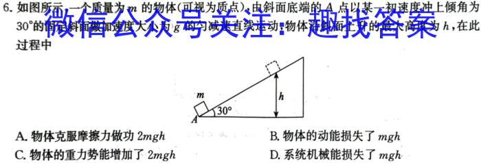 安徽省2023~2024学年度七年级第一学期教学质量监测试题卷数学