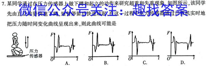 云南师大附中(贵州卷)2024届高考适应性月考卷(九)(黑白白黑黑黑白黑黑)数学h