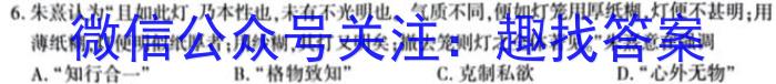 2024届广西南宁市普通高中高三上学期8月教学质量调研历史试卷