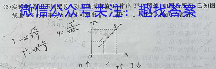 江西省2024届高三10月联考（10.30）数学