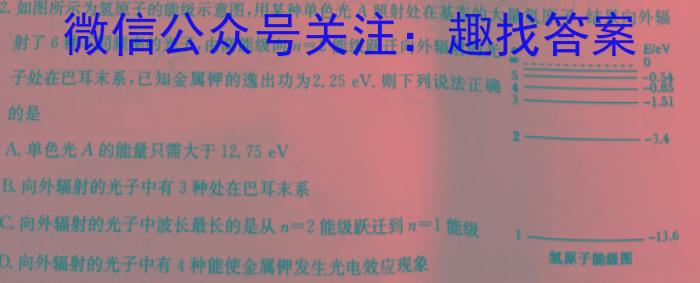 云南省期末模拟考试高一年级试卷(24-232A)数学