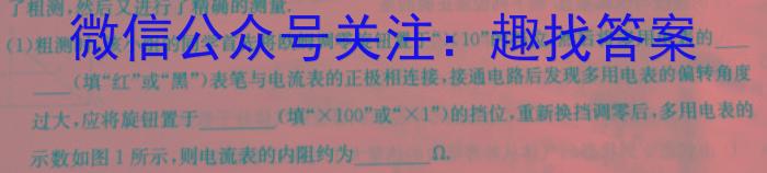 2024年陕西省初中学业水平考试押题卷(二)数学