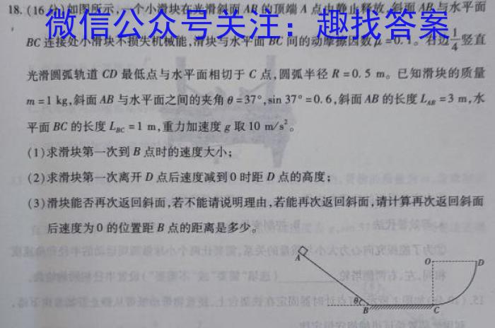 新疆2024年高考素养调研第二次模拟考试数学