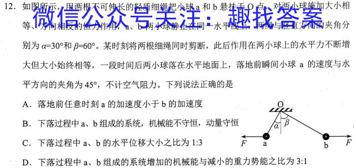 滨州市2023-2024学年第二学期高二年级期末考试数学