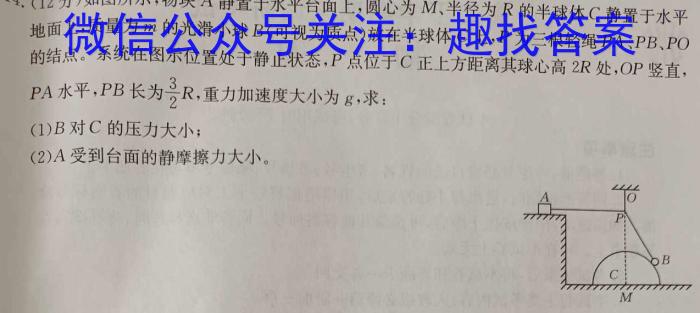 2024年河南省普通高中招生考试模拟试卷（密卷一）数学