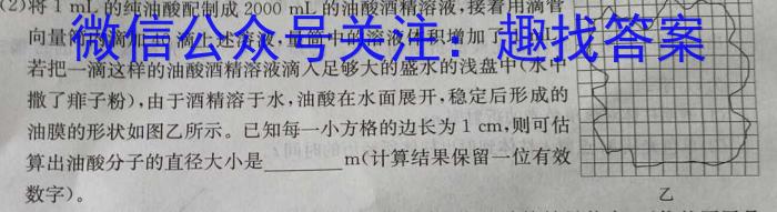 河北省2024年初中毕业班教学质量检测（二）数学