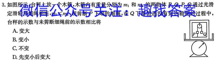 安徽省安师联盟2024年中考权威预测模拟试卷（七）数学