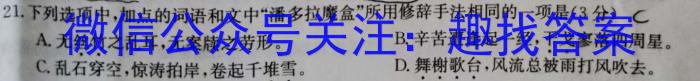 湖南省长沙市长郡中学2023-2024学年高一上学期入学考试语文