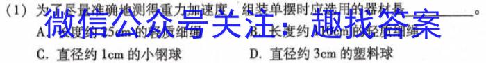 安徽省毛坦厂中学2023~2024下学期期中考试高一(241728D)数学