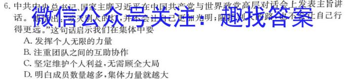 2024届高三第一轮复习周测卷·物理[24·G3ZCJ·物理-HKB-必考-SX](11-15)q地理