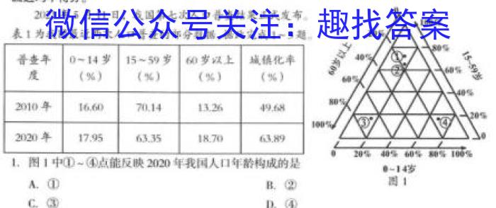 2023年陈仓区高三质量监测(二)(233657Z)政治1
