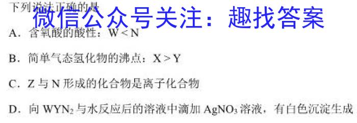 广东省罗湖区2023-2024学年高三第一次质量检测化学