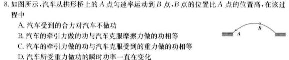 炎德英才大联考 雅礼中学2024届高三月考试卷(一)-物理