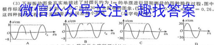 文博志鸿 2024年河南省普通高中招生考试模拟试卷(解密三)数学