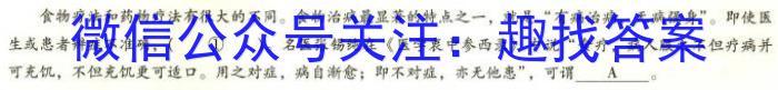 河南2024届高三年级8月入学联考（23-10C）英语试卷及参考答案语文