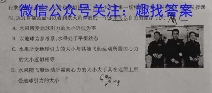 天一大联考 三晋名校联盟 2023-2024学年高三年级阶段性测试(期中)数学