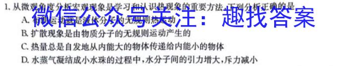 2024届名师原创分科模拟 新S4(五)l物理