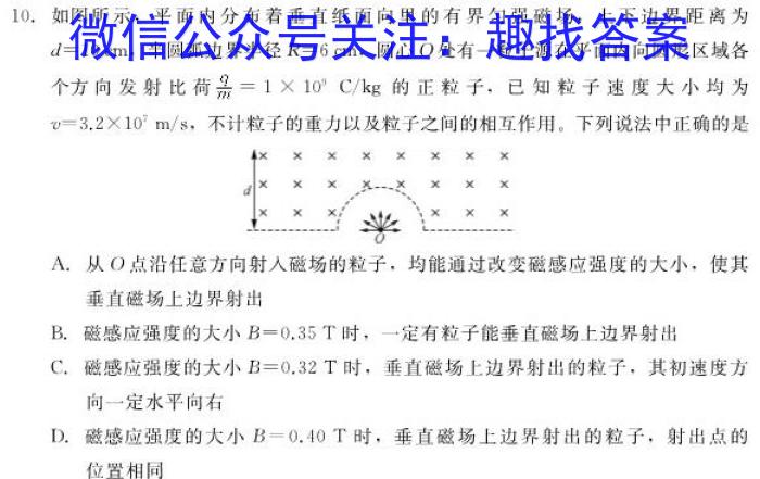 2024年陕西省初中学业水平考试·临考冲刺卷（A）数学