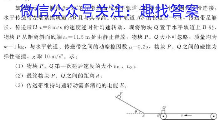 九师联盟 2024届高三10月质量检测数学