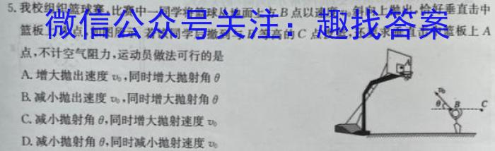 山西省2024届高三5月联考数学