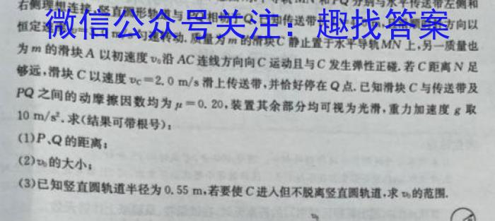 三晋卓越联盟河北省2023-2024学年高二期末质量检测卷(242957D)数学