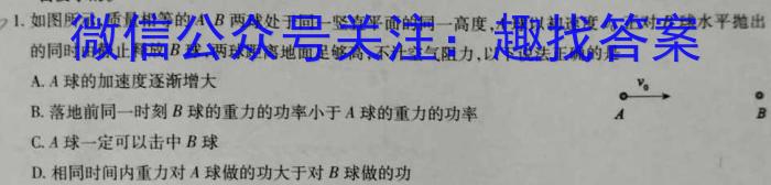 山东省高一2024年临沂市2023级普通高中学科素养水平监测试卷数学