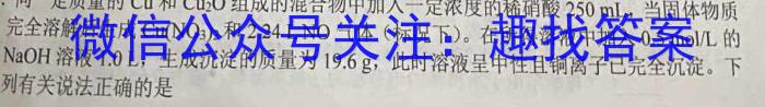 q2024届湖南省高三8月联考化学