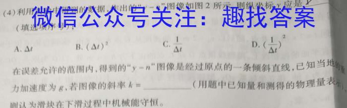 九师联盟2024届高三2月开学考（新教材-L）数学