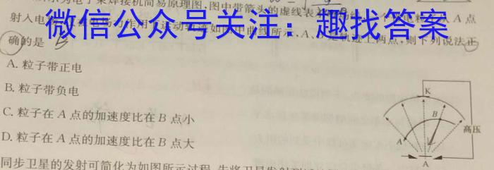 三湘名校教育联盟·2024年上学期高一5月大联考数学