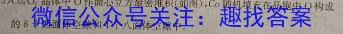 湘西自治州普通高中2023年高二上学期期末质量检测试题卷化学