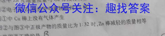 甘肃省定西市2024~2023学年度第二学期八年级期末监测卷(23-01-RCCZ13b)化学