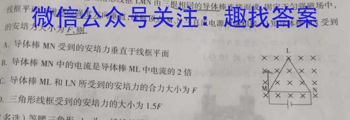 ［江西十校联考］江西省2024届高三年级下学期3月联考数学