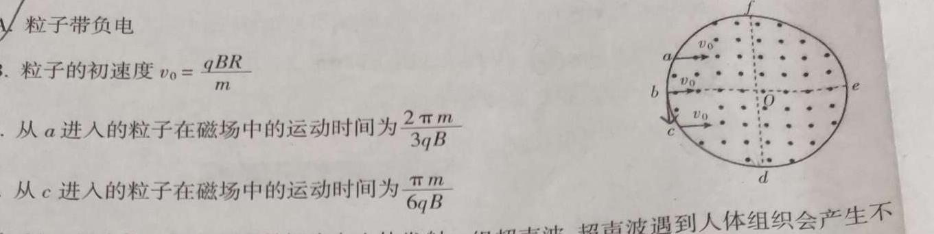 2024届青海高三试卷5月联考(□)数学.考卷答案