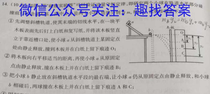 九师联盟·2024届高三2月开学考巩固卷(G)数学