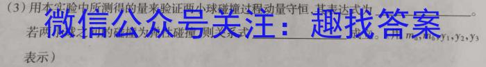 衡水金卷先享题2023-2024高三一轮复习摸底卷(甘肃专版)二数学