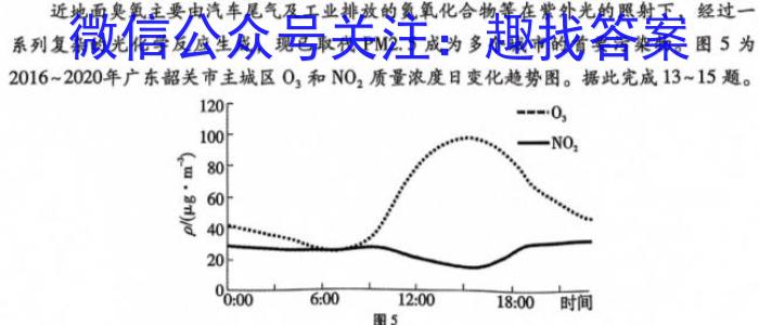 2023年湖南省JTY联考高三8月开学考试q地理