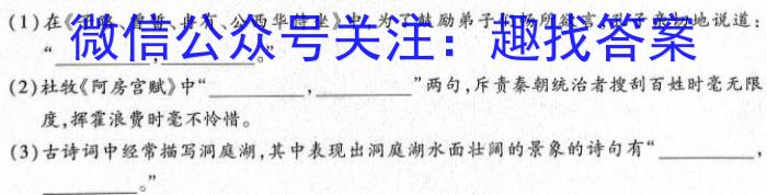 ［衡水大联考］2024届广东省新高三年级8月开学大联考化学试卷及答案语文