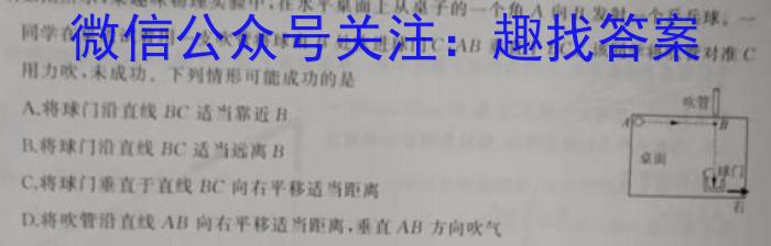 2024届陕西省高三年级质量检测(♨)英语