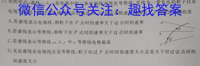 炎德英才大联考·2024年普通等学校招生全国统一考试考前演练二数学