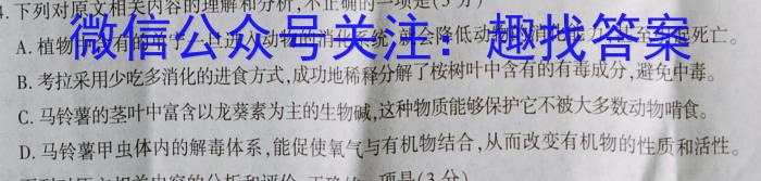 2023~2024学年核心突破XGK(一)语文