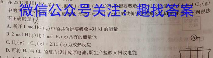 山西省临汾市襄汾县2022-2023学年度第二学期素养形成期末调研测试（D套）化学