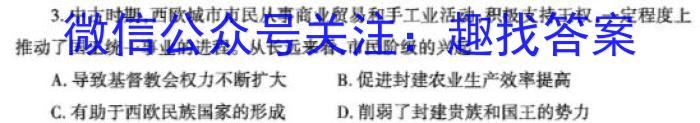 贵阳市2024届高三年级摸底考试（8月）&政治