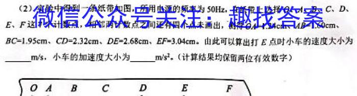 2024年河南省初中学业水平考试全真模拟试卷（四）数学h