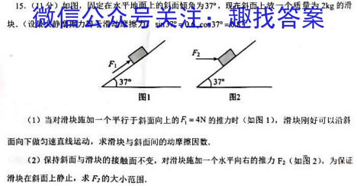 2024年陕西省初中学业水平考试模拟试卷A(W5)数学