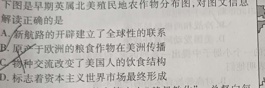 甘肃省2024届新高考备考模拟考试(243014Z)历史