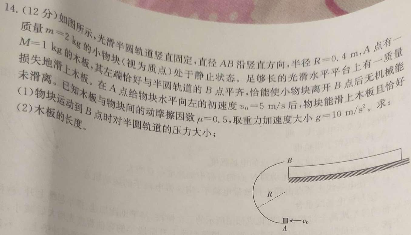 陕西省2023-2024学年度第一学期七年级期中调研Y数学.考卷答案